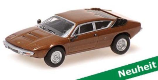 Minichamps 1:87 LAMBORGHINI URRACO - 1974 - BROWN METALLIC 