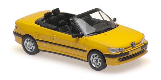 Minichamps PEUGEOT 306 CABRIOLET - 1998 - YELLOW 