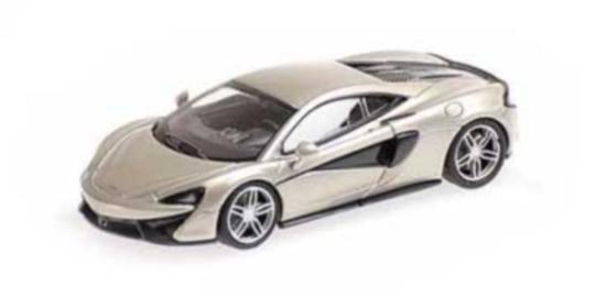 Minichamps 1:87 MCLAREN 570S - SILVER 