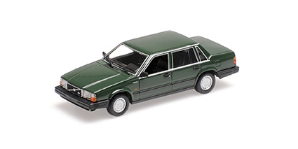 Minichamps 1:87 VOLVO 740 GL - 1986 - DARK GREEN 