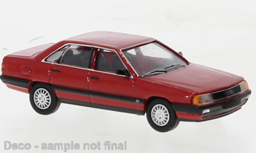 PCX Premium Classics Audi 100 (C3), rot 1982 
