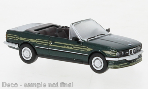 PCX Premium Classics BMW Alpina C2 2,7 Cabriolet, metallic-dunkelgrün/Dekor, 198 