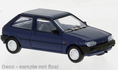 PCX Premium Classics Ford Fiesta MK III, dunkelblau 1989 