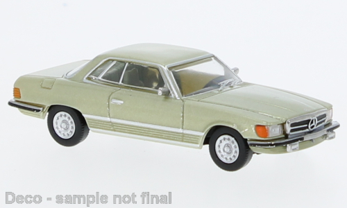 PCX Premium Classics Mercedes SLC (C107), metallic-hellgrün, 1971 