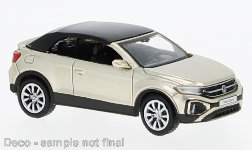 PCX Premium Classics PKW VW T-Roc Cabriolet geschlossen, metallic-beige 