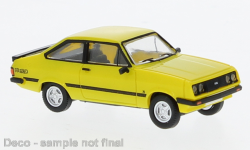 PCX Premium Classics Ford Escort MK II R gelb 