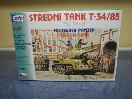 SDV Bausatz T-34/85 Mittlerer Panzer 1944 Medium Tank 