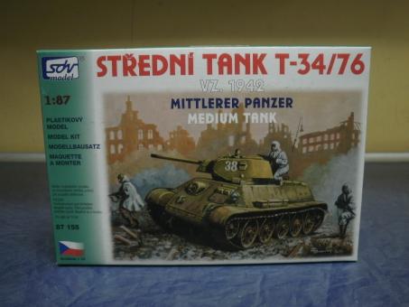 SDV Bausatz T-34/76 Mittlerer Panzer 1942 
