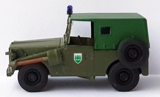 NPE PKW IFA P3 Militärischer Kübelwagen Feuerwehr - grün 