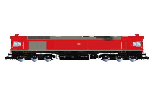 Arnold TT Diesellokomotive Class 77, rote Farbgebung, Ep. VI DB AG BLE-Sound 