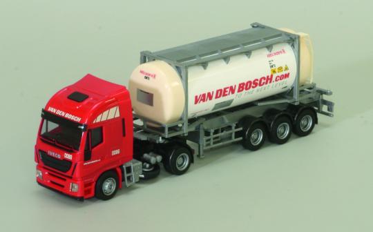 AWM LKW Iveco HiWay/Aerop. Swapbody-SZ Van den Bosch 