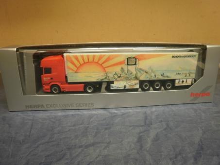 Herpa LKW Scania R Topl./Aerop. Kühl-KSZ Wirtz Eigro Transportkälte 