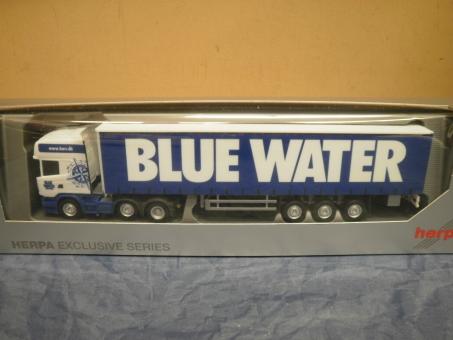 Herpa LKW Scania R 13 Topl/Aerop. Kühl-KSZ Blue Water 