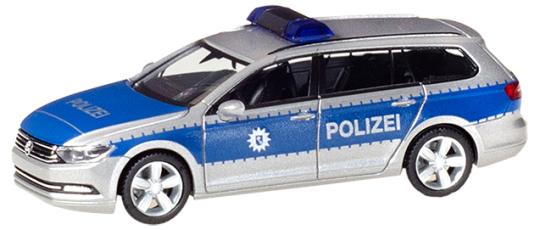 Herpa PKW VW Passat Varant Polizei Bremen 929943 