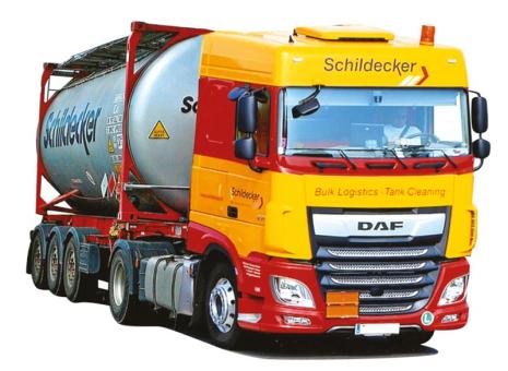 AWM LKW DAF XF 106/2 SC Swapbody-SZ Schildecker 9367.81 