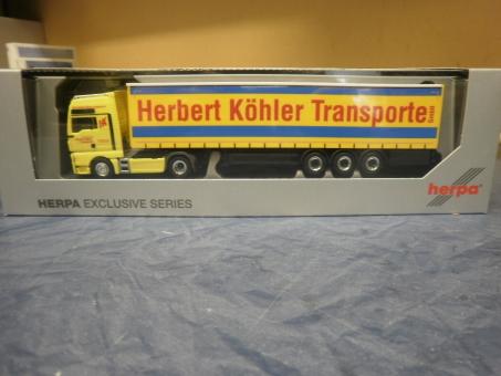 Herpa LKW MAN TG-X XXL Aerop. Ga-KSZ Herbert Köhler 938327 