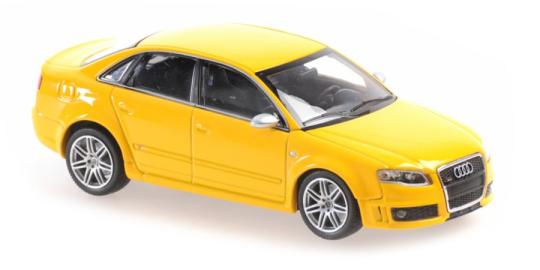 Minichamps 1:43 AUDI RS4 - 2004 - YELLOW 940014600 