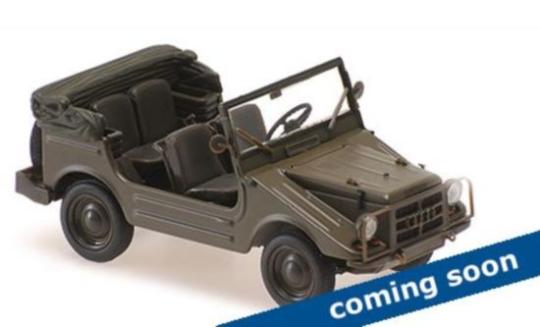 Minichamps 1:43 DKW MUNGA – 1955 – GREEN SATIN 