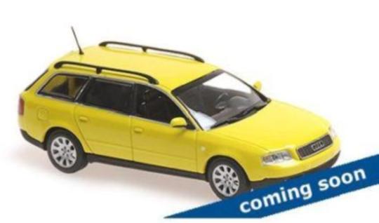 Minichamps 1:43 AUDI A6 AVANT - 1997 - YELLOW 