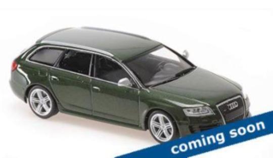 Minichamps 1:43 AUDI RS 6 AVANT - 2007 - GREEN METALLIC 940017210 