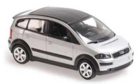 Minichamps 1:43  Audi A2 - silver 