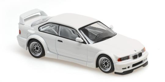 Minichamps 1:43 BMW M3 E36 GTR - 1993 - WHITE 