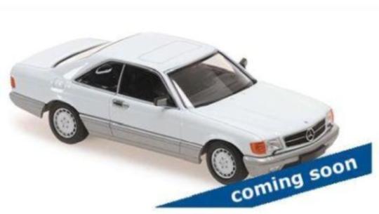 Minichamps 1:43 MERCEDES-BENZ 560 SEC (C126) - 1986 - WHITE 940035120 