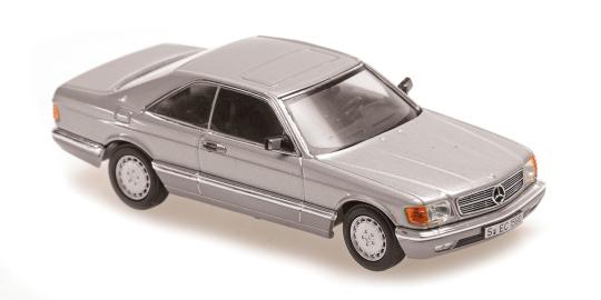 Minichamps MERCEDES-BENZ 560 SEC 1980 W126 - GEY MET. 