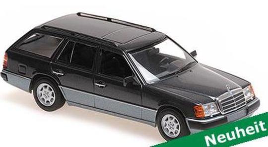 Minichamps 1:43 MERCEDES-BENZ 300 TE (S124) – 1990 – BLACK METALLIC 