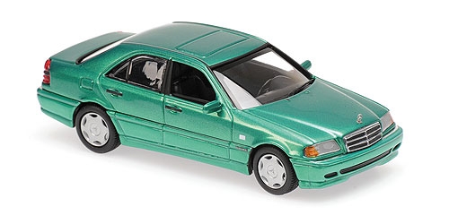 Minichamps 1:43 MERCEDES-BENZ C-CLASS - 1997 - GREEN METALLIC 