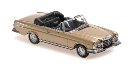 Minichamps MERCEDES-BENZ 280 SE 3.5 CABRIO - 1970 - GOLD MET. 940038130 