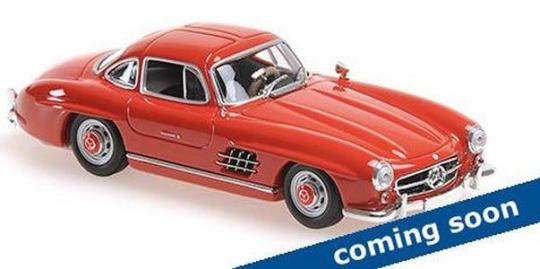 Minichamps 1:43 Mercedes-Benz 300 SL (W198 I) - red -1955 