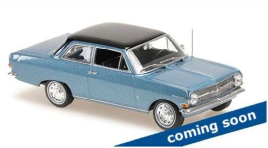 Minichamps 1:43 OPEL REKORD A - 1962 - BLUE 