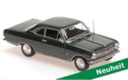 Minichamps 1:43 OPEL REKORD A COUPE - 1962 - GREEN 