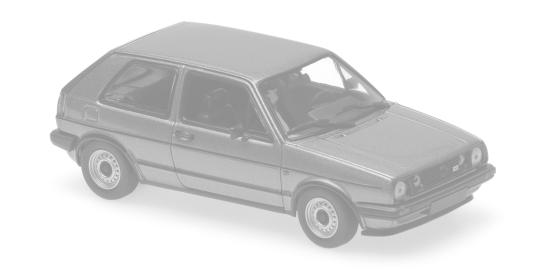 Minichamps VW GOLF II 2-TÜRER GTI 16 V - 1985 - BLACK MET. 