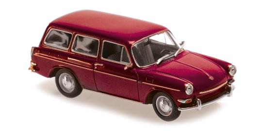 Minichamps VW 1600 VARIANT - 1966 - RED 