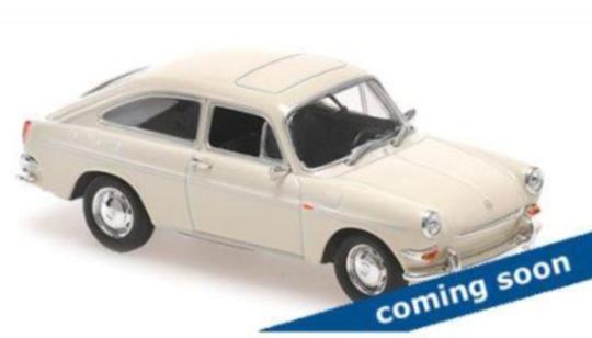 Minichamps 1:43 VOLKSWAGEN 1600 TL - 1966 - CREAM 