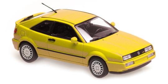 Minichamps 1:43 VOLKSWAGEN CORRADO G60 - 1990 - YELLOW 