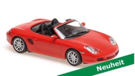 Minichamps 1:43 PORSCHE BOXSTER S – 2002 – RED 