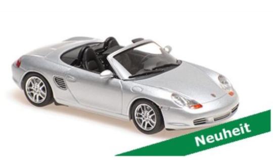 Minichamps 1:43 PORSCHE BOXSTER S – 2002 – silver 