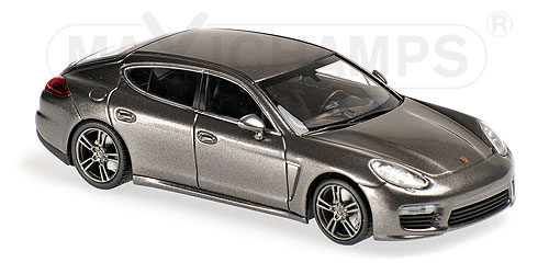 Minichamps 1:43 PORSCHE PANAMERA TURBO S - 2013 - grey met. 