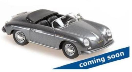 Minichamps 1:43 PORSCHE 356 A SPEEDSTER - 1956 - GREY METALLIC 940065530 