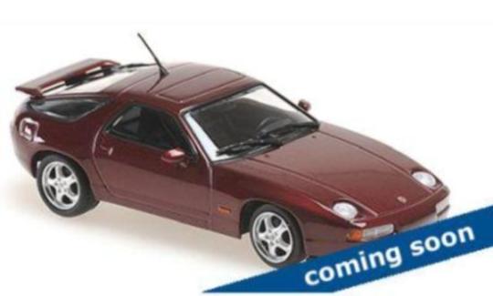 Minichamps 1:43 PORSCHE 928 GTS – 1991 – RED METALLIC 