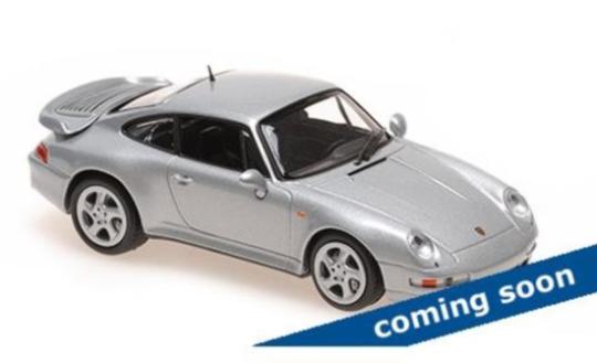 Minichamps 1:43 PORSCHE 911 TURBO (993) – 1995 – silver 