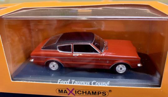 Minichamps 1:43 FORD TAUNUS COUPE - 1970 - RED 940081321 