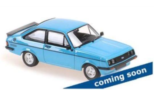 Minichamps 1:43 FORD ESCORT RS2000 - 1976 - BLUE 940084300 