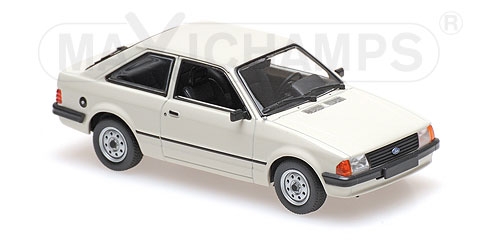 Minichamps 1:43 Ford Escort - 1981 - grey 