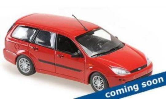 Minichamps 1:43 FORD FOCUS TURNIER - 1998 - RED 