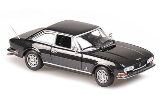 Minichamps 1:43 PEUGEOT 504 COUPE - 1976 - ANTHRACITE 