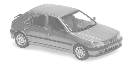 Minichamps 1:43 PEUGEOT 306 4-DOOR - 1995 - RED 940112570 